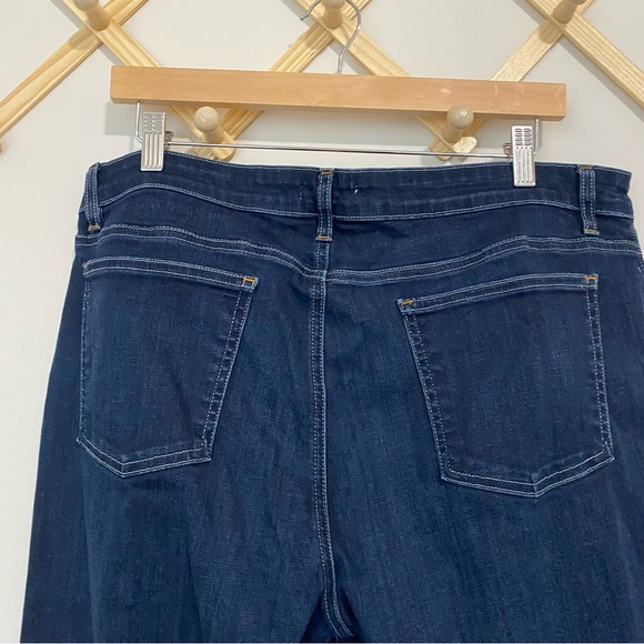 Eileen Fisher Dark Wash Straight Leg Jeans size 16 - Picture 10 of 10